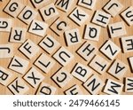 wooden scramble letters with different meaning 