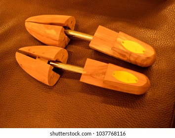 Wooden Shoe Stretcher - Shutterstock ID 1037768116