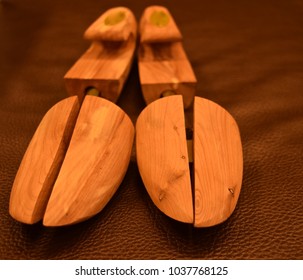 Wooden Shoe Stretcher - Shutterstock ID 1037768125