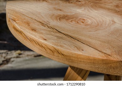 Wooden Slap Round Table. Beautiful Coffee Table