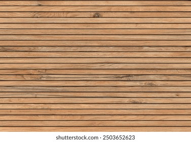 Wooden slats. Natural wood lath line arrange pattern texture background - Powered by Shutterstock