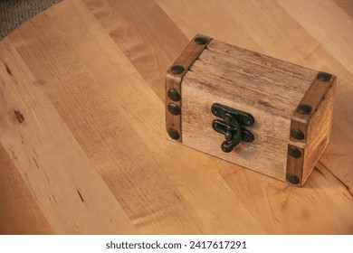wooden small needle box, handmade items