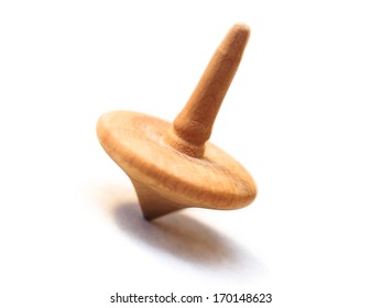 Wooden Spinning Top