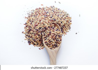 Wooden Spoon With Ancient Grains