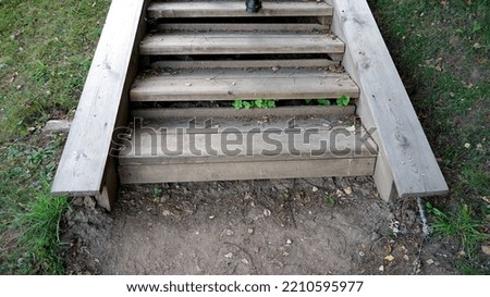 Image, Stock Photo staircase Stairs Ladder