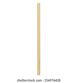 wooden stick  isolated on white background