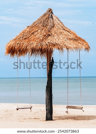 Similar – Image, Stock Photo Old wooden chair, hammock and green artificial grass on the roof terrace of a hotel in Taksim district in summer sunshine on Istiklal Caddesi in Istanbul on the Bosphorus in Turkey