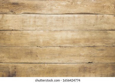 Wooden Table, Background. Banner. Flat Lay, Top View