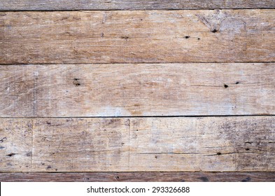 Wooden table background, top view from above. 