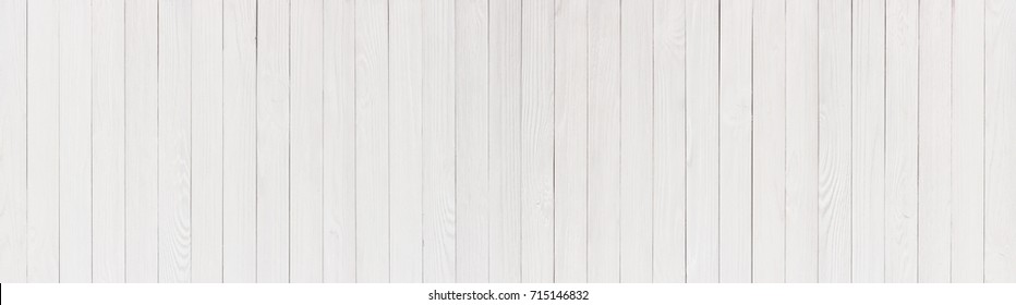 Wooden table or floor painted white as a background, wood texture in high resolution