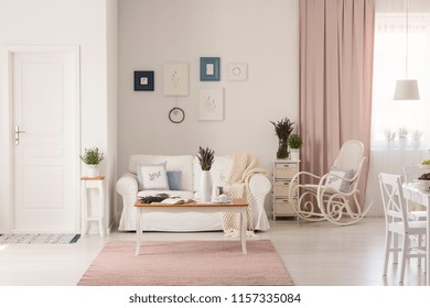 Lavender Living Room Stock Photos Images Photography