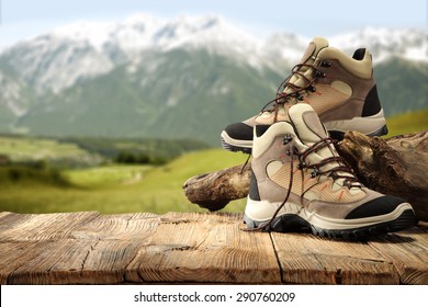 Trekking Shoes Images, Stock Photos 