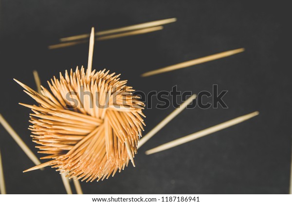 black toothpicks
