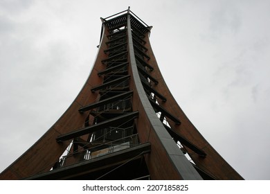 Wooden Tower With Beautiful Design