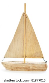 Wooden Toy Boat