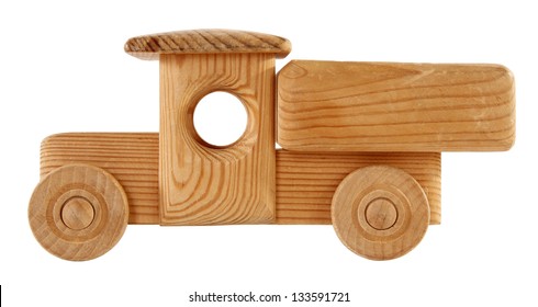 Wooden Toy Truck