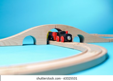 Wooden Train Toy