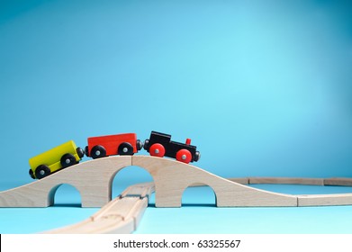 Wooden Train Toy