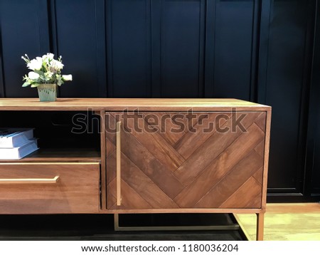 Wooden TV Stand