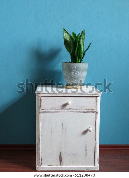 Wooden Vintage Dresser House Furniture Storage Stock Photo Edit