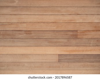 Wooden Wall With Boards Stuck Together