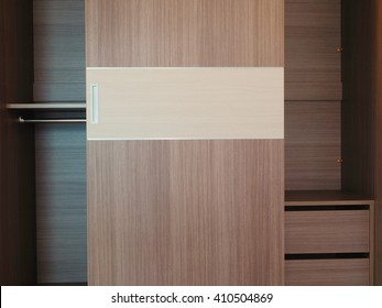 Wooden Slide Door Wardrobe Images Stock Photos Vectors