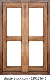 Wooden window background