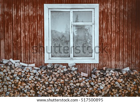 Similar – Image, Stock Photo [ ] Hut Window Warmth