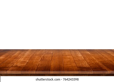 Wooden worktop surface with old natural pattern. Vintage wooden material surface.
