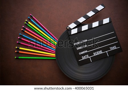 Similar – wooden reel with red wool thread