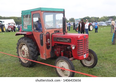 Woodhall Spa, Lincolnshire, UK - May 21 2019. International Tractor On Display At Country Fair.