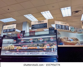 Woodinville, WA / USA - November 2nd, 2019: Quick Food Options At The Deli Department In A Haggen Northwest Fresh Grocery Store.