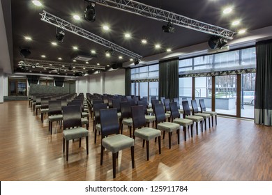 Woodland Hotel - Seats Arranged In Conference Room