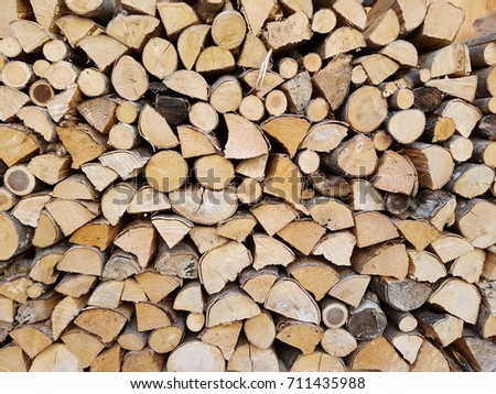 Woodlogs pattern background