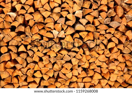 Similar – Image, Stock Photo Woodstock Firewood