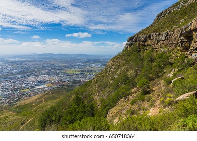 Woodstock Cave Along Cape Town Table Mountain Range - South Africa