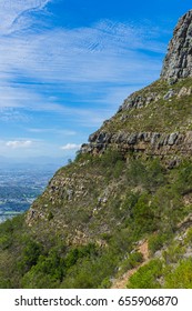 Woodstock Cave Along Cape Town Table Mountain Range - South Africa