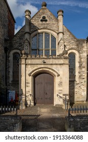 Woodstock, UK - May 1, 2018: Church Of England Parish Church Of St Mary Magdalene In The Town Woodstock, UK. 