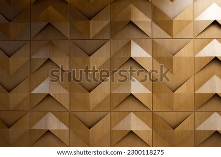Woodworking and wooden wall patterns