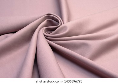 Wool Fabric. The Color Is Dirty Pink. Texture, Background, Pattern.