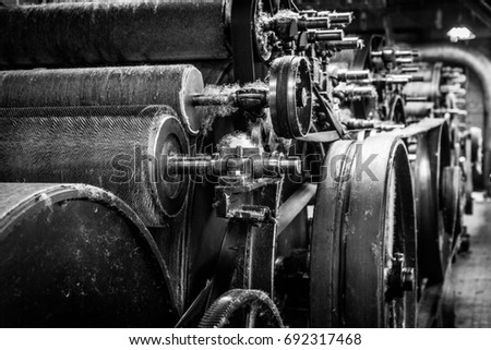 wool mill machinery