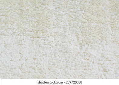 Wool White Carpet Texture Background