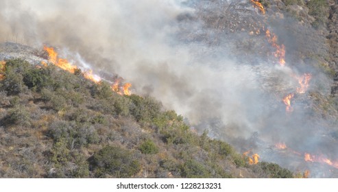 Woolsey Fire 2018 In Malibu California