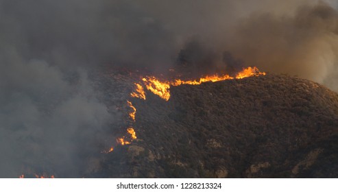 Woolsey Fire 2018 In Malibu California