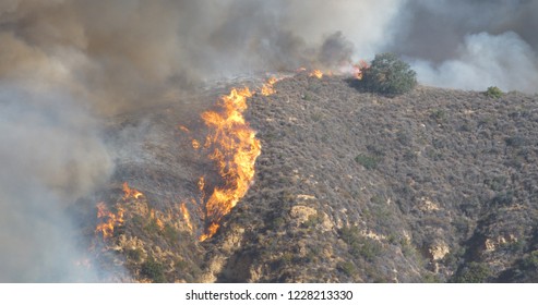 Woolsey Fire 2018 In Malibu California