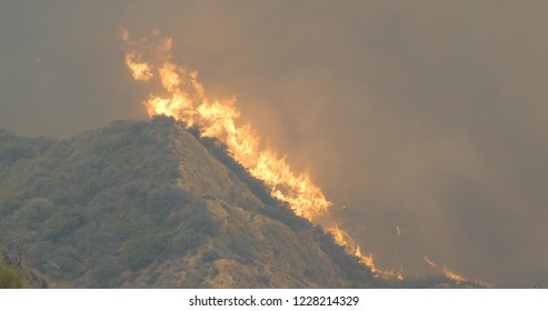 Woolsey Fire 2018 in Malibu California