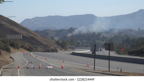 Woolsey Fire 2018 In Malibu California