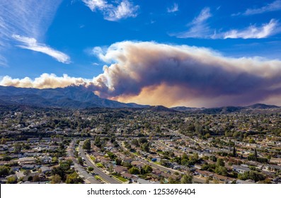 Woolsey Fire And Smoke Time-lapse