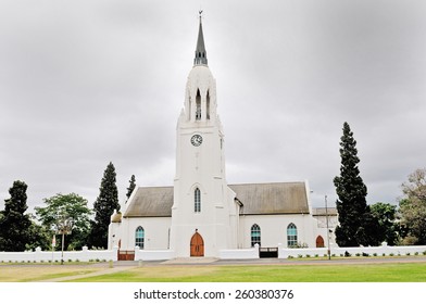 WORCESTER, SOUTH AFRICA - DECEMBER 2, 2014: Dutch Reformed Church in Worcester in the Western Cape Province of South Africa 