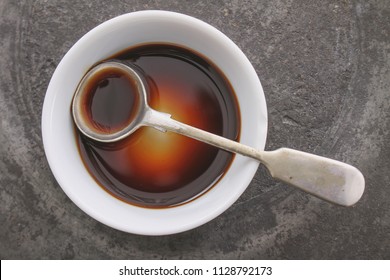 Worcestershire Sauce In Dish